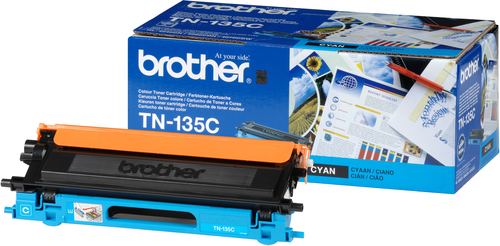 BROTHER TN-135 tonercartridge cyaan High Capacity 4.000 pagina s