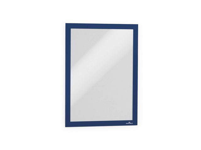 Sichttasche DURAFRAME®, magnetisch, selbstklebend, PVC, A4, dunkelblau