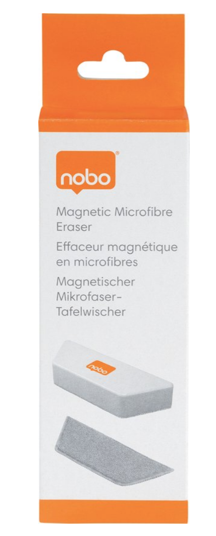 Magnetischer Whiteboard-Radierer aus Mikrofaser – inklusive waschbarer Mikrofaser-Nachfüllung – 1 Stück