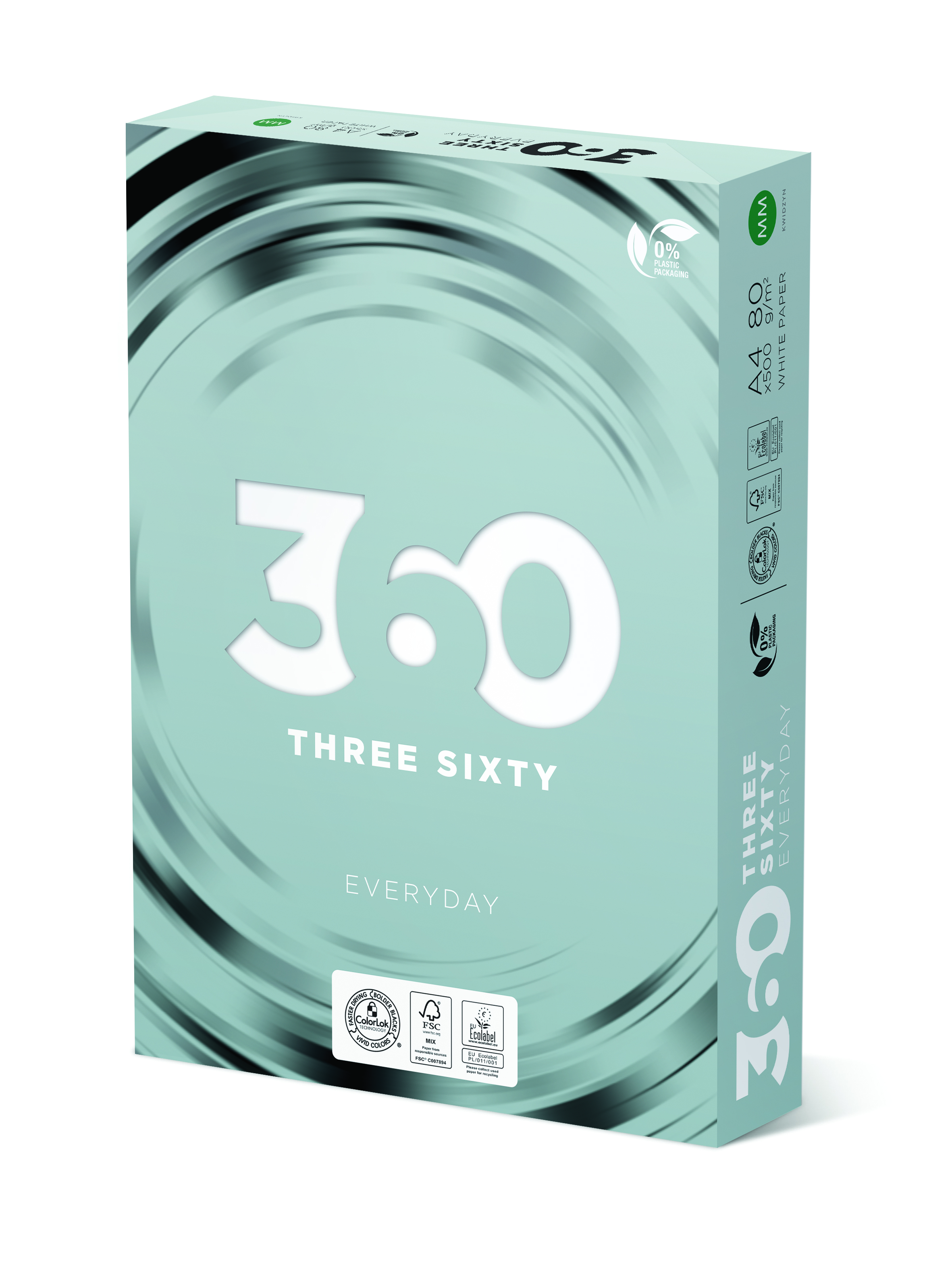 360 Everyday FSC papier, A4, 80 g/m², Wit