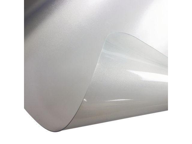 Cleartex® AdvantageMat Bodenschutzmatte, Rechteckig, 1.200 mm x 1.500 mm, Antimikrobiell, für Hartböden, Vollständig recycelbares PVC, matt-transparent