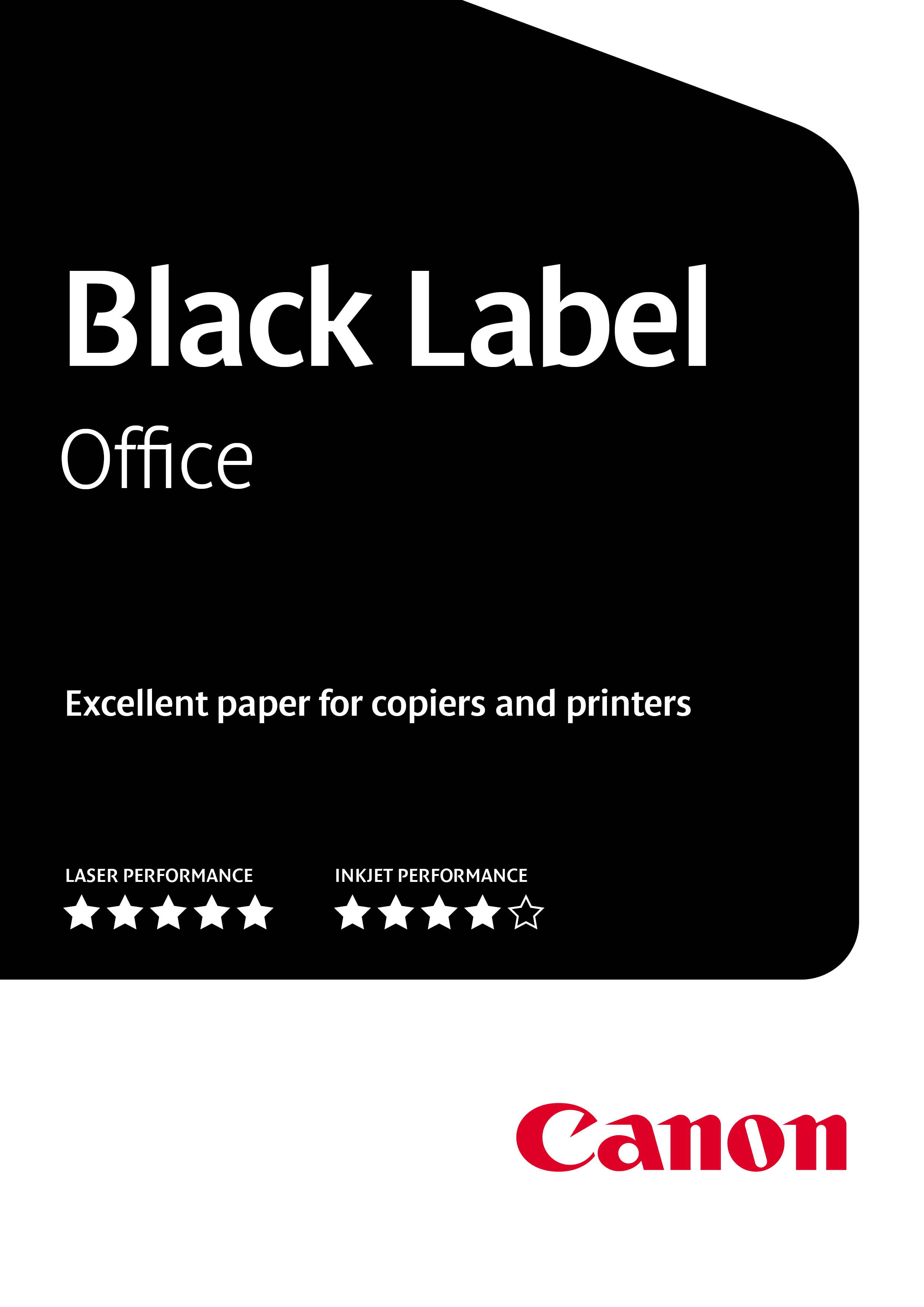 Black Label Office Paper A4 80 g/m² Weiß