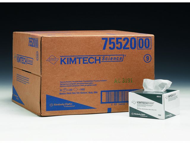 KIMTECH® Reinigungstuch Science*, Tissue, 21,3 x 11,4 cm, weiß