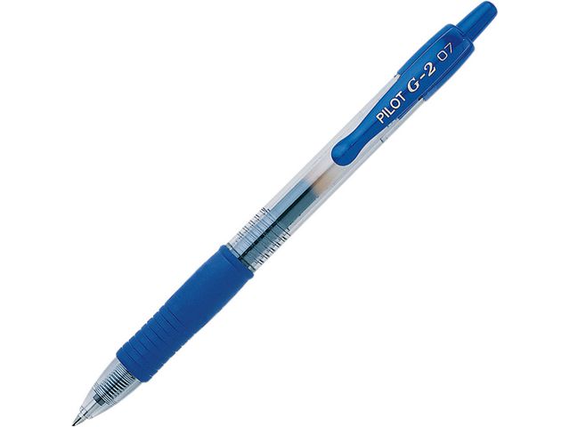 Gelschreiber BL-G2 07, Druckmechanik, 0,4 mm, Schreibfarbe: blau