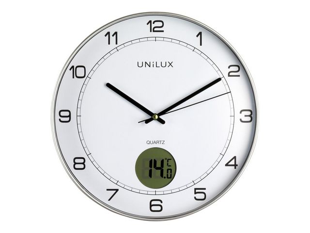  TEMPUS - Uhr - 30.5 cm - metallisch grau