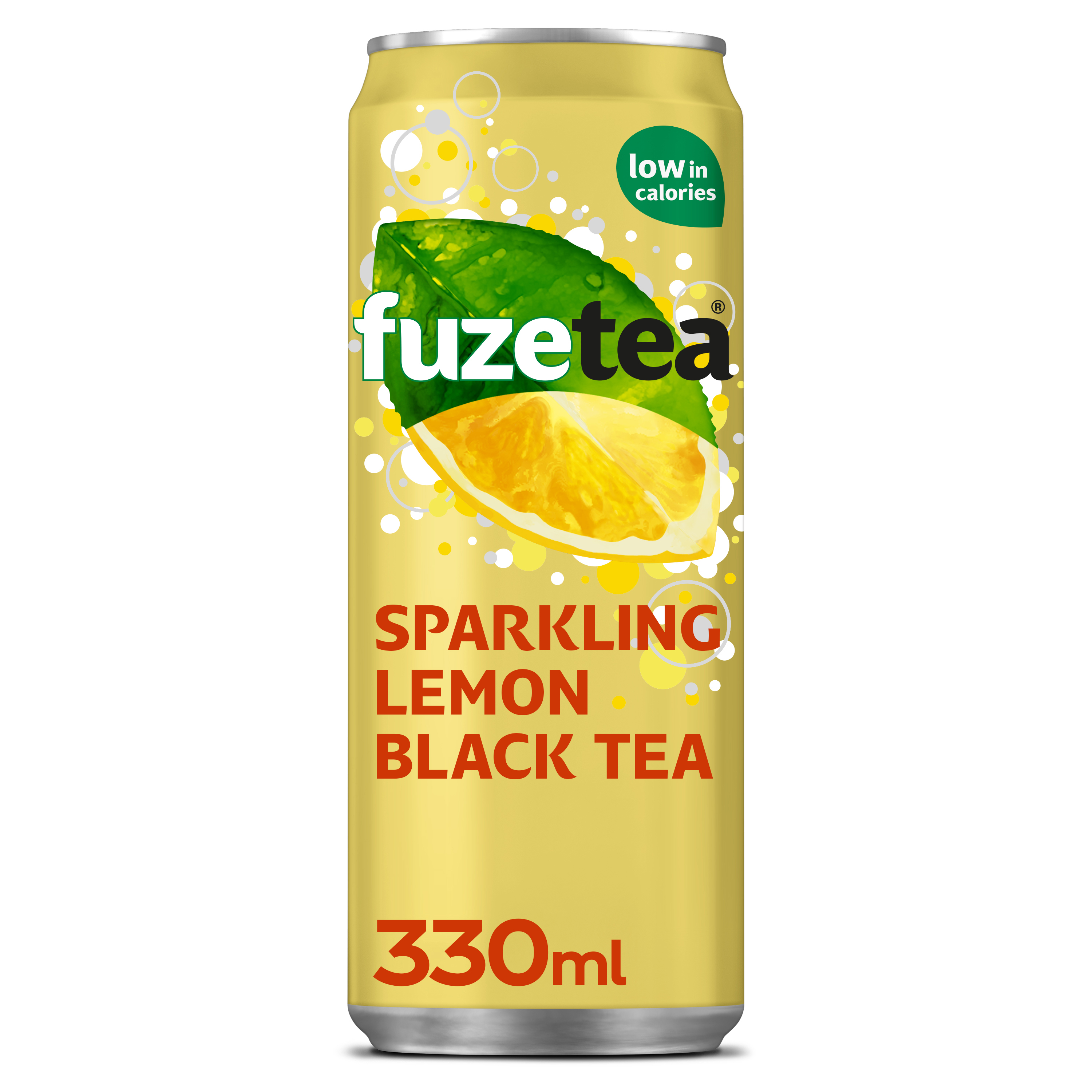 Sparkling Lemon Black Tea Frisdrank 0,33 L Blik