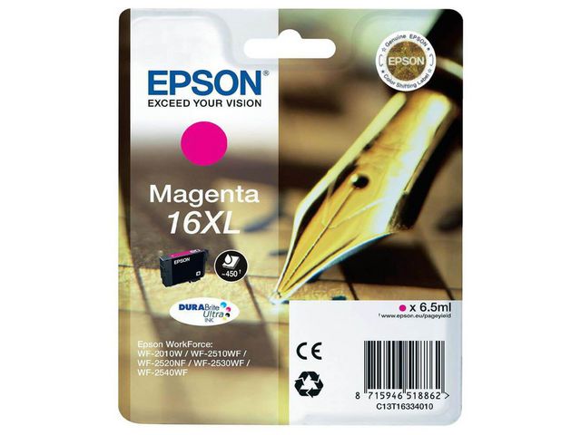 Epson 16XL - XL - Magenta - Original - Druckerpatrone
