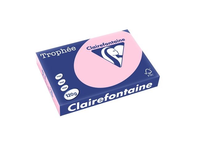 Trophée A4 120 g/m² pinkfarbenes Mehrzweck-Farbpapier