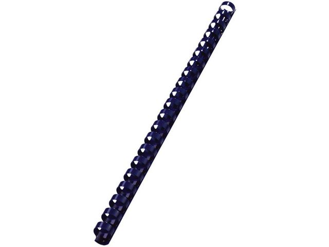 Binderücken CombBind®, Kunststoff, 21 Ringe - US-Teilung, A4, ø: 14 mm, für: 125 Blatt, blau