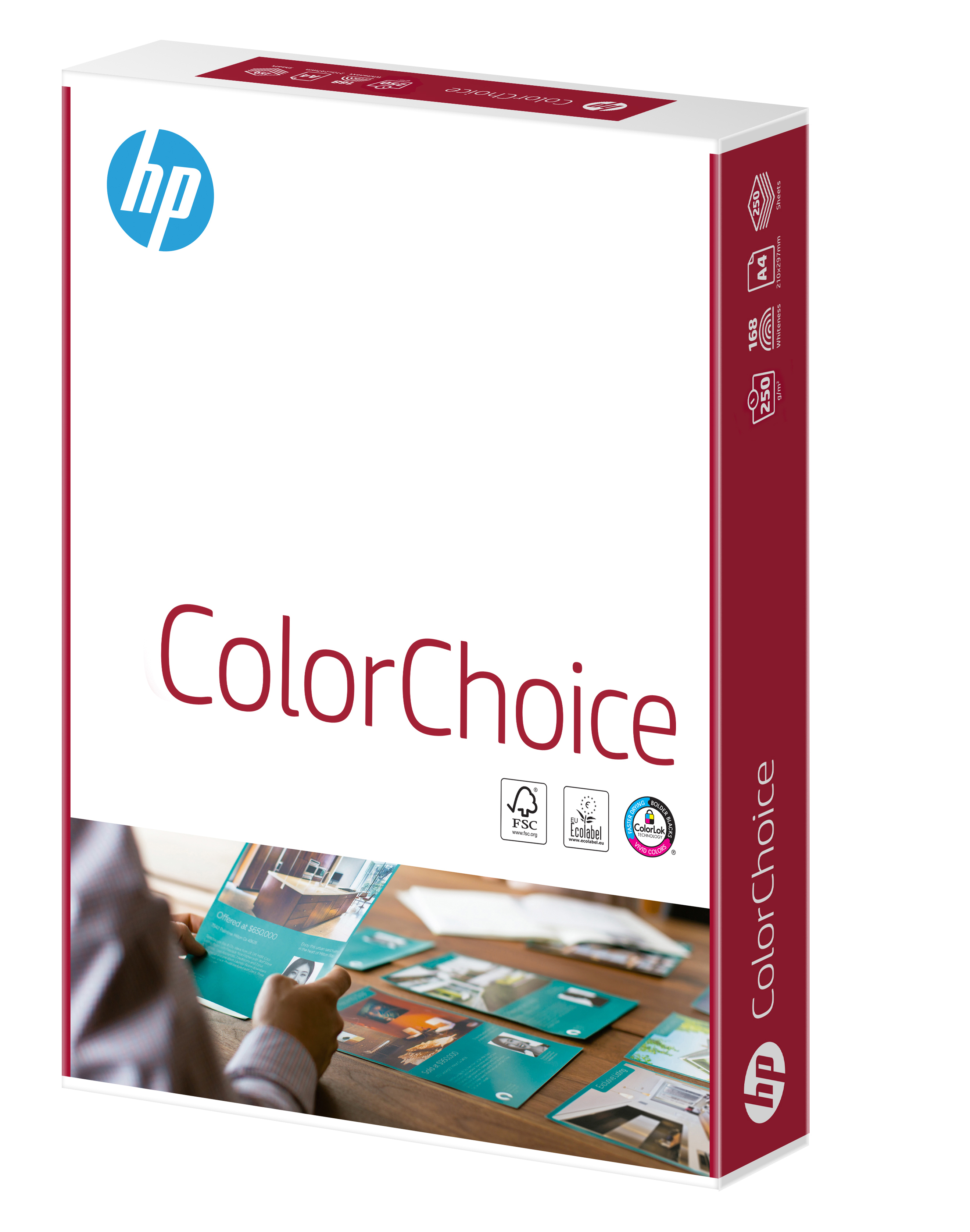 ColorChoice Papier A4 250 g/m² Weiß