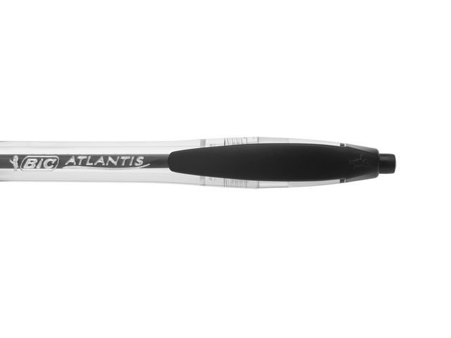 Kugelschreiber Atlantis™ Classic, nachfüllbar, Druckmechanik, 0,4 mm, Schreibfarbe: schwarz