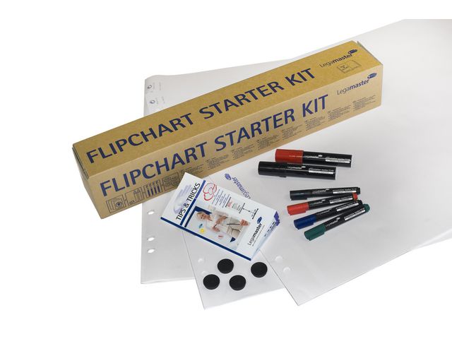 Schreibtafelzubehörset Starter Kit, für Flipcharts