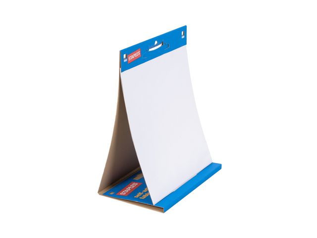 Flipchartblock, selbsthaftend, blanko, 50 x 58,5 cm, 80 g/m², 20 Blatt