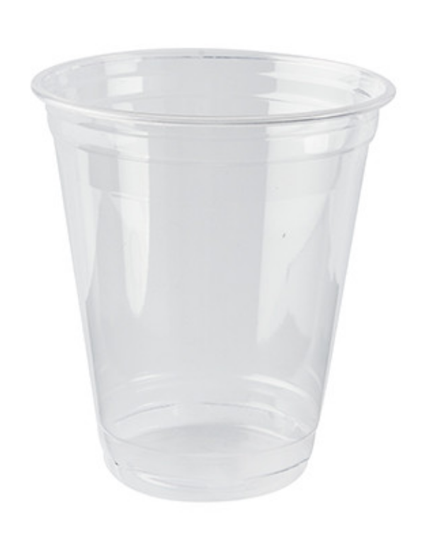 Trinkbecher Kaltgetränke, PLA "pure" 0,3 l Ø 9,5 cm 10,68 cm glasklar