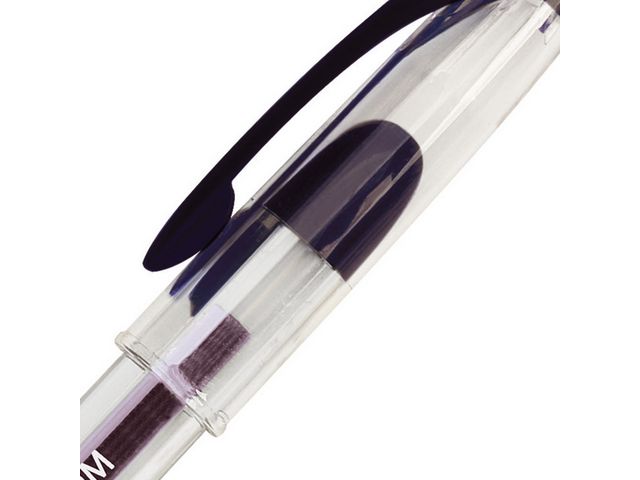 Gelschreiber, mit Kappe, 0,7 mm, Schreibfarbe: schwarz