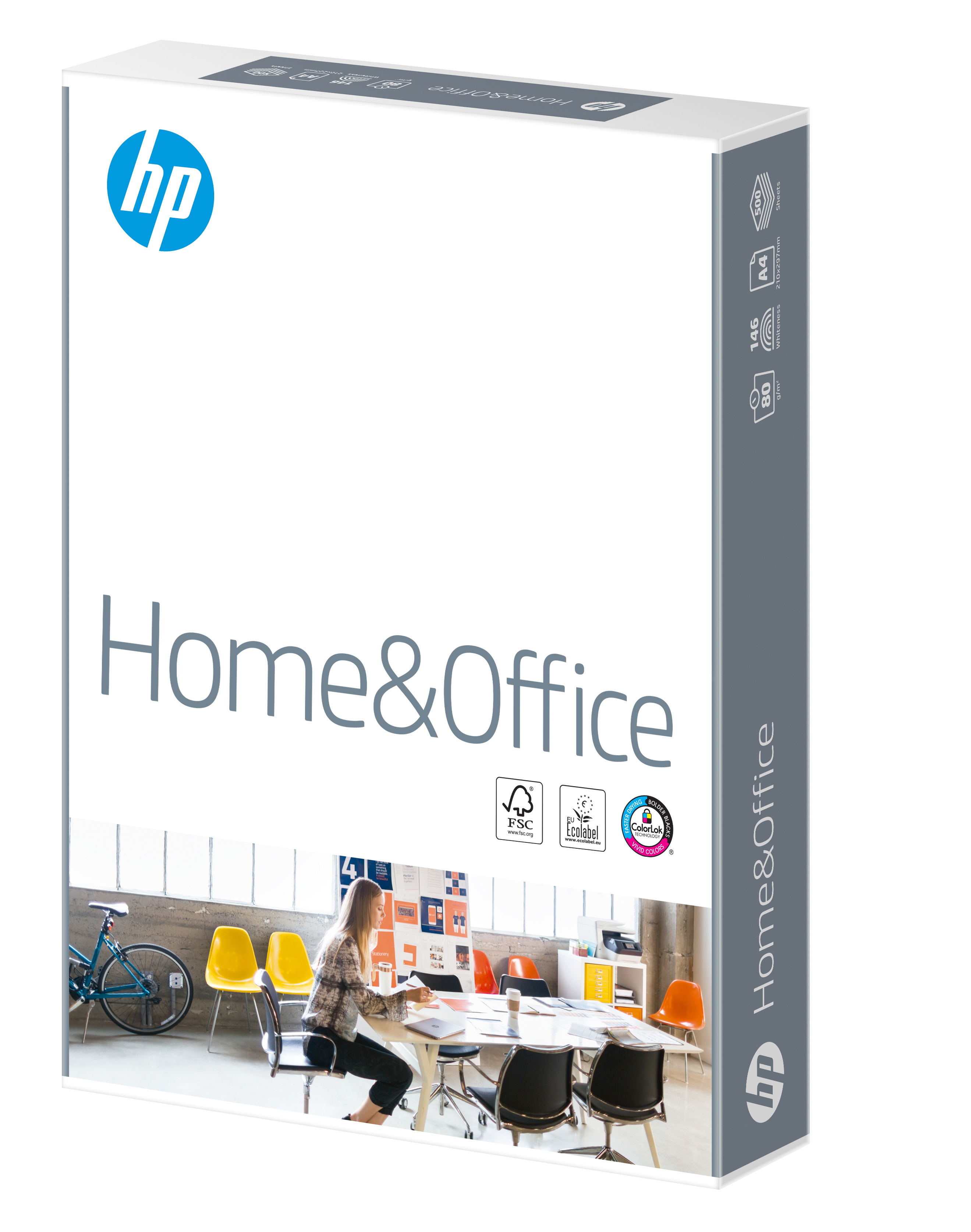Home & Office Papier A4 80 g/m² Weiß