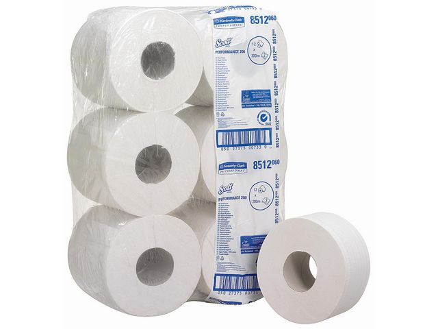 Jumbo Toilettenpapier, 2-lagig, 526 Blatt