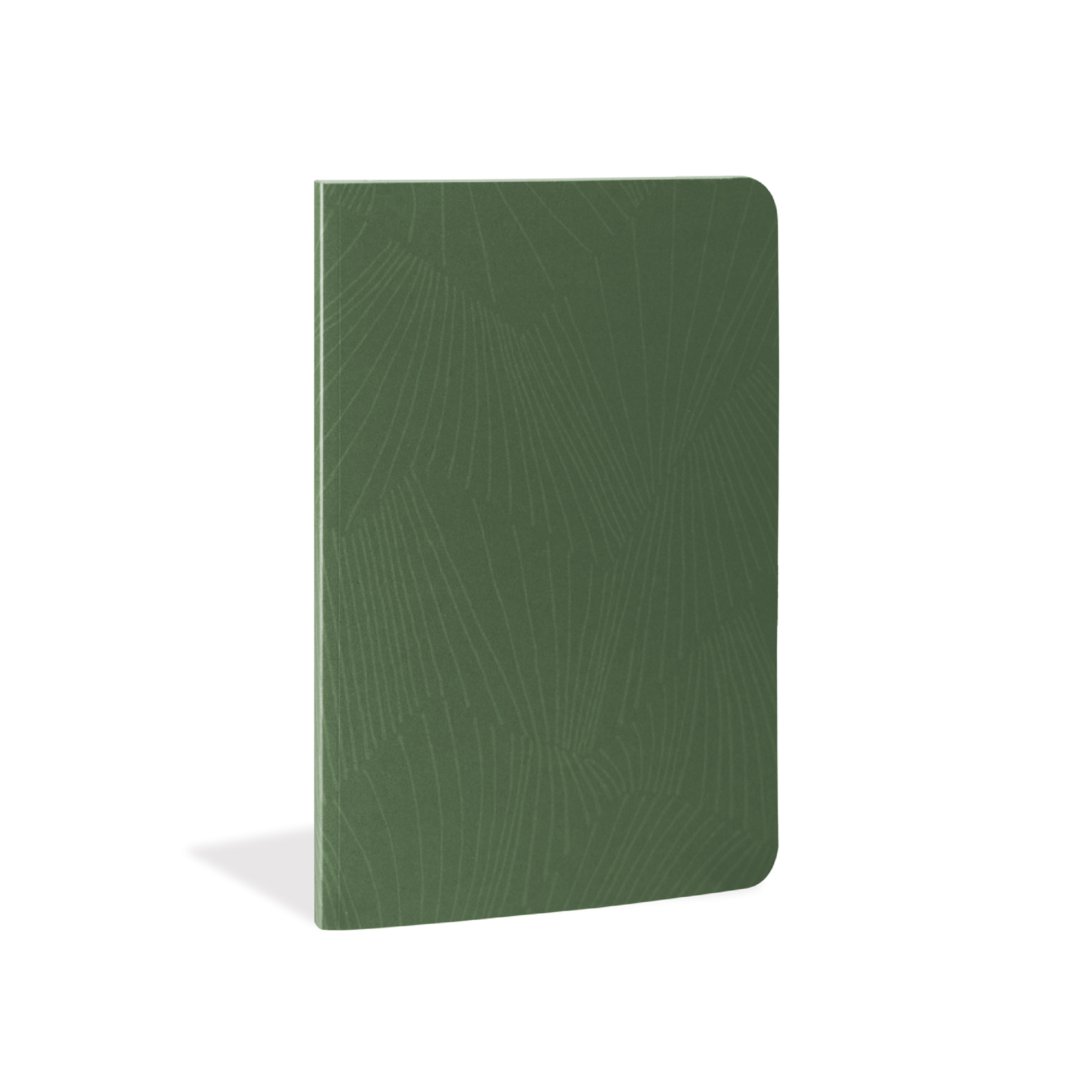 Notizbuch Leafbook, Softcover, A5, liniert, 48 Blatt, Pine