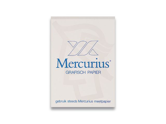 Mercurius A4 Millimeterpapier, 80 g/m², Rotbraun