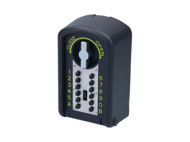 Security CR Schlüsseltresor, 150 x 95 x 55 mm, Schwarz