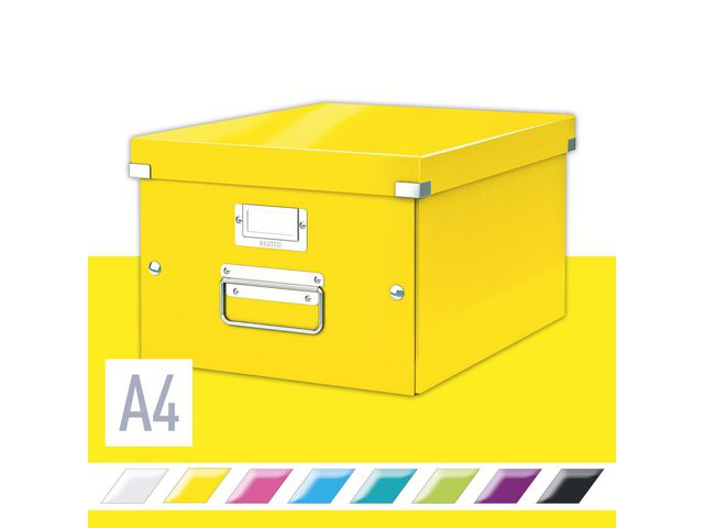 Click & Store Archivbox A4 Gelb