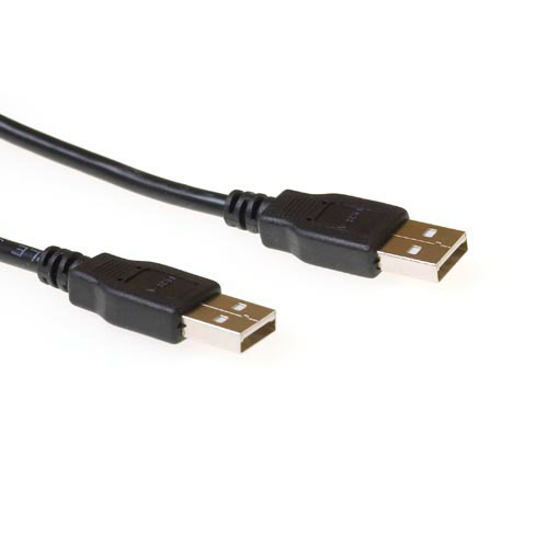 USB 20 A male - USB A male 1.80 m - PolyBag