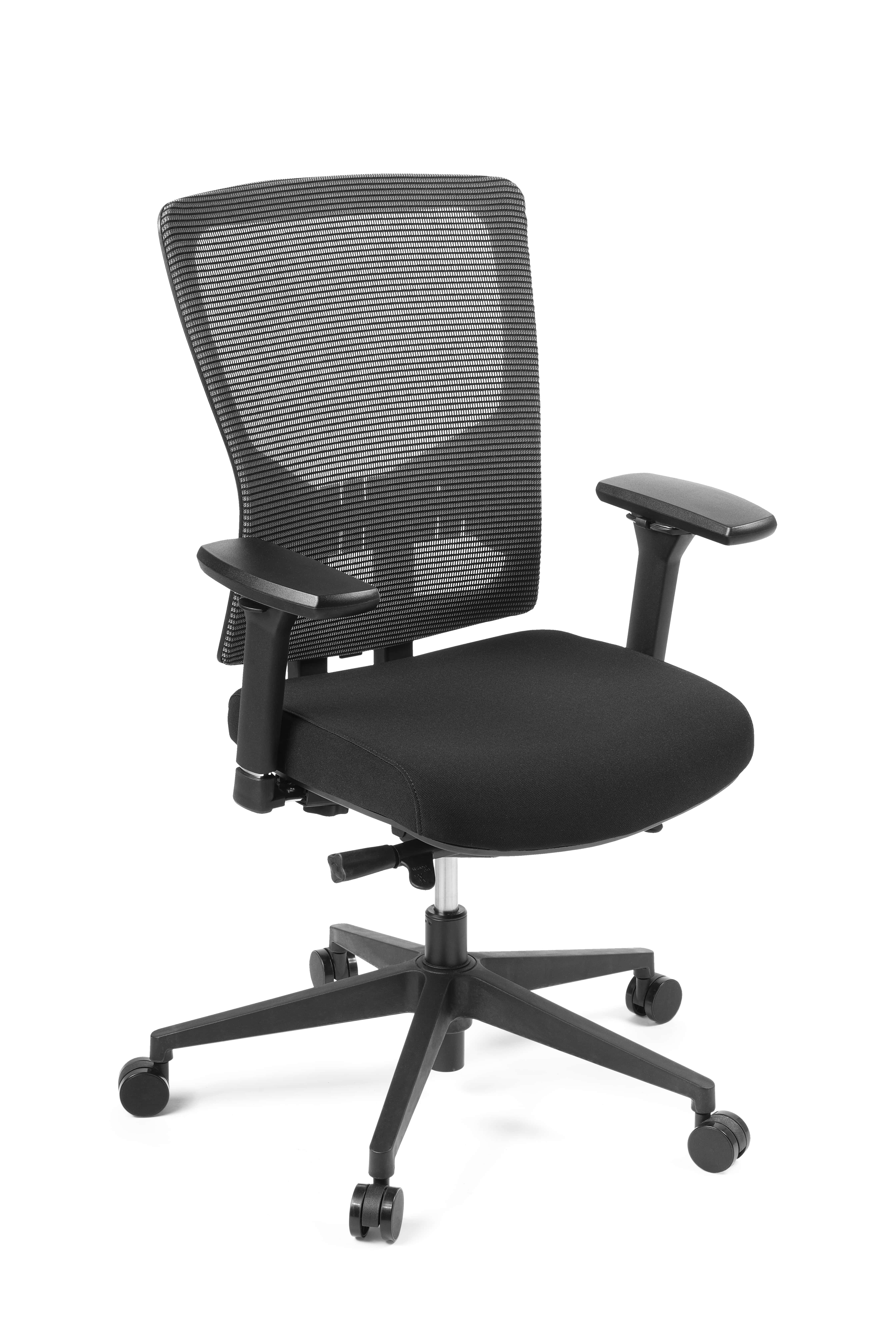 model55  Ergonomische Bureaustoel met NPR1813-certificering, Zwart