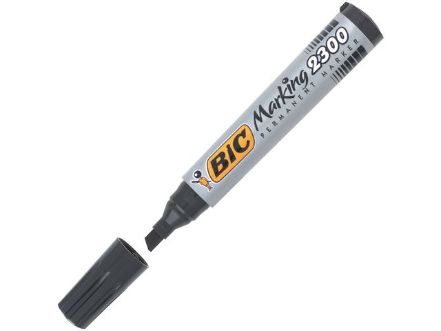 Permanentmarker Marking™ 2300, Einweg, Keilspitze, 3,7 - 5,5 mm, Schreibfarbe: schwarz
