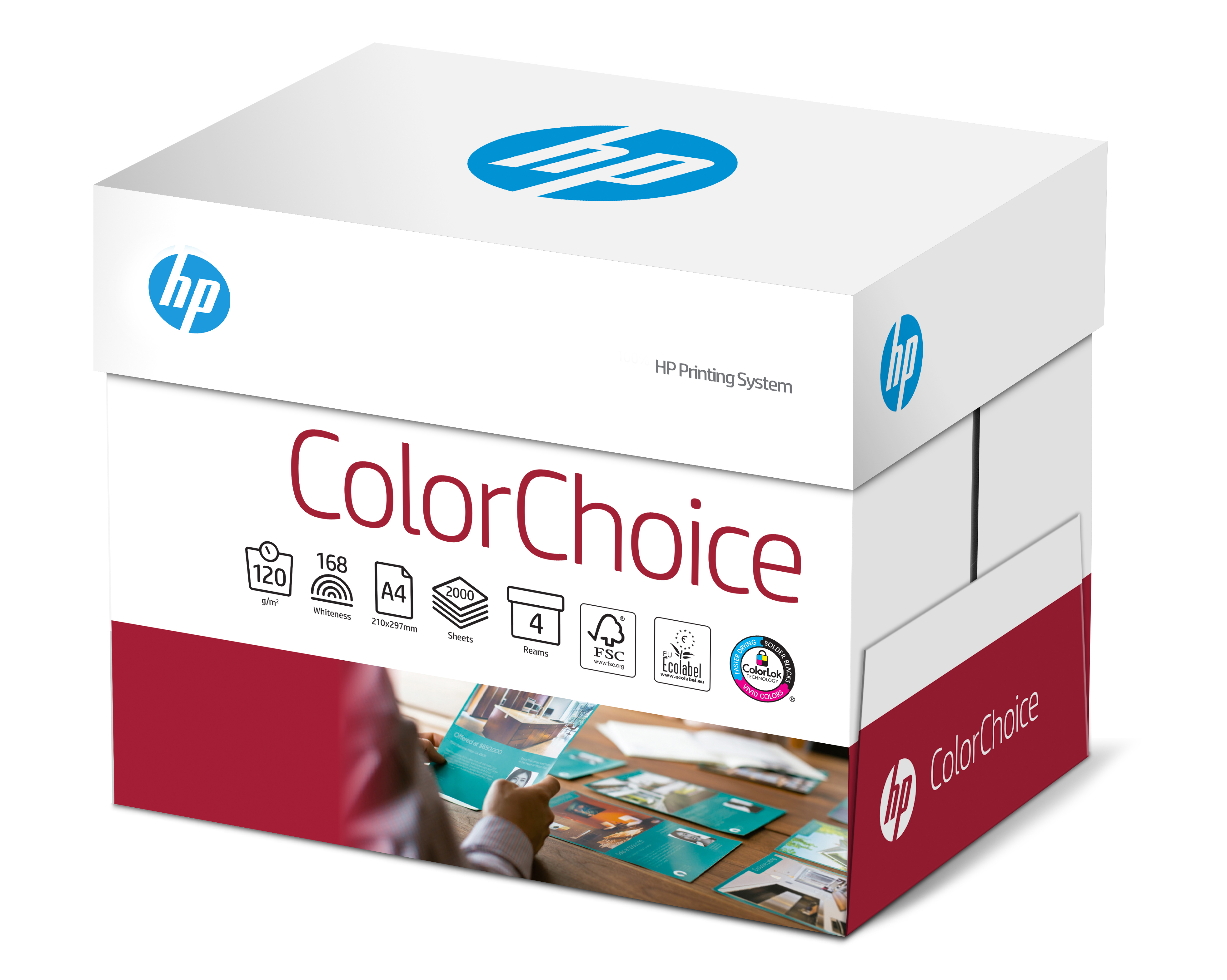 ColorChoice Papier A3 120 g/m² Weiß
