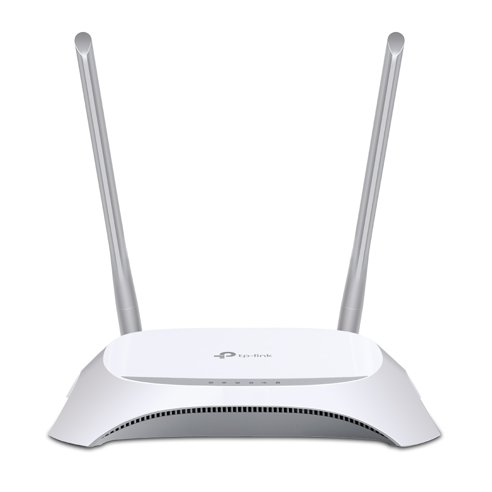 TL-MR3420 300Mbps 3G/4G LTE Wireless N Router Compatible with UMTS/HSPA/EVDO USB modem 3G/4G WAN failover 2T2R 2.4GHz 802.11n/g/b 2 detachable antennas