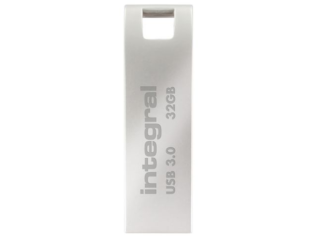 Metal ARC 32 GB USB 3.0-Speicherstick, Silber