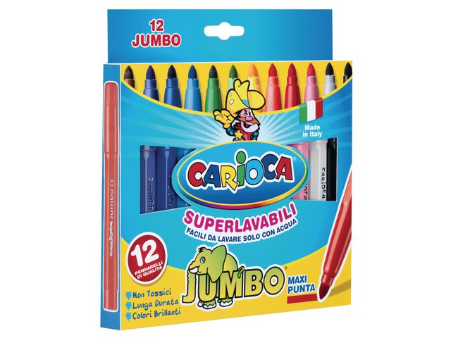 Carioca Jumbo - Marker (Packung mit 12)