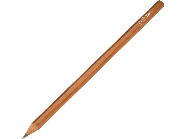 Bleistift, sechseckig, HB, Schaftfarbe: natur