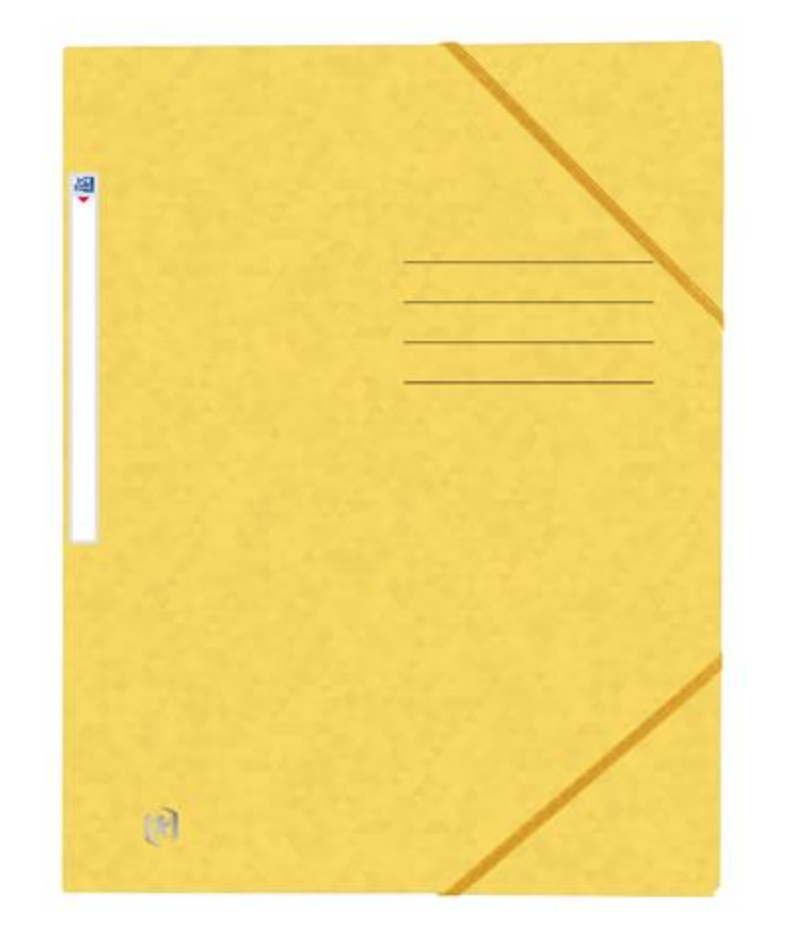 Dokumentenmappe A4 gelb