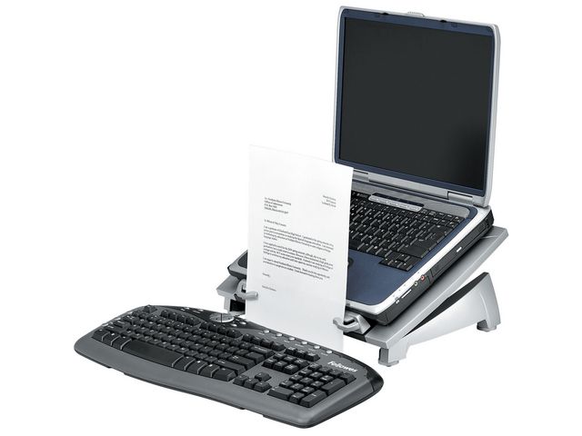 Laptopständer Office Suites™ Plus, Kunststoff, 6fach höhenverstellbar, 11,4 - 19 cm, 14 - 27,5°, Tragfähigkeit: 5 kg, graphit