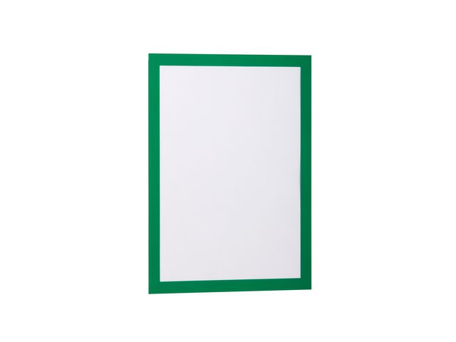 Sichttasche DURAFRAME®, magnetisch, selbstklebend, PVC, A4, grün
