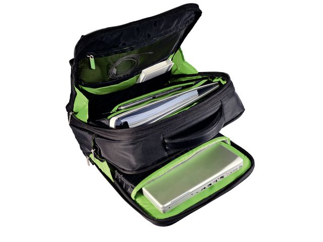 Laptoprucksack Complete Smart Traveller, für Laptops, Polyester, Diagonale: 39,62 cm, 31 x 15 x 40 cm, schwarz