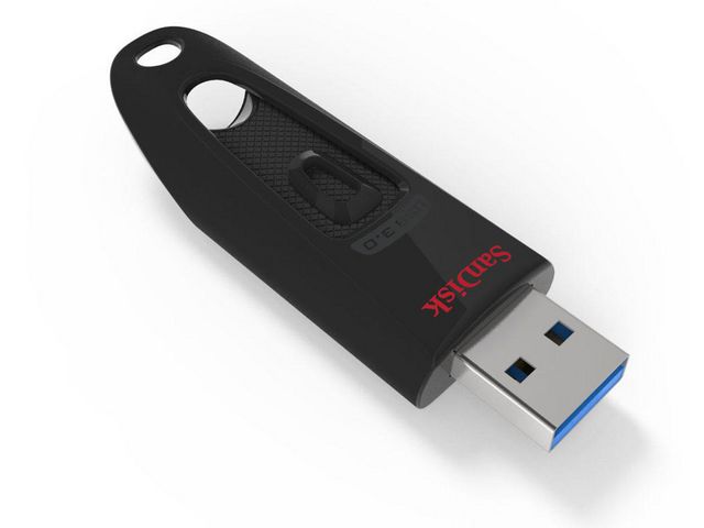 USB-Stick Ultra®, USB 3.0, 16 GB, Lesegeschwindigkeit: 80 MB/s, schwarz