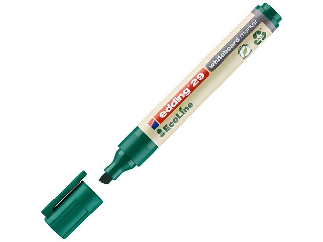 29 EcoLine Whiteboard-Marker Keilspitze 1 - 5 mm Grün
