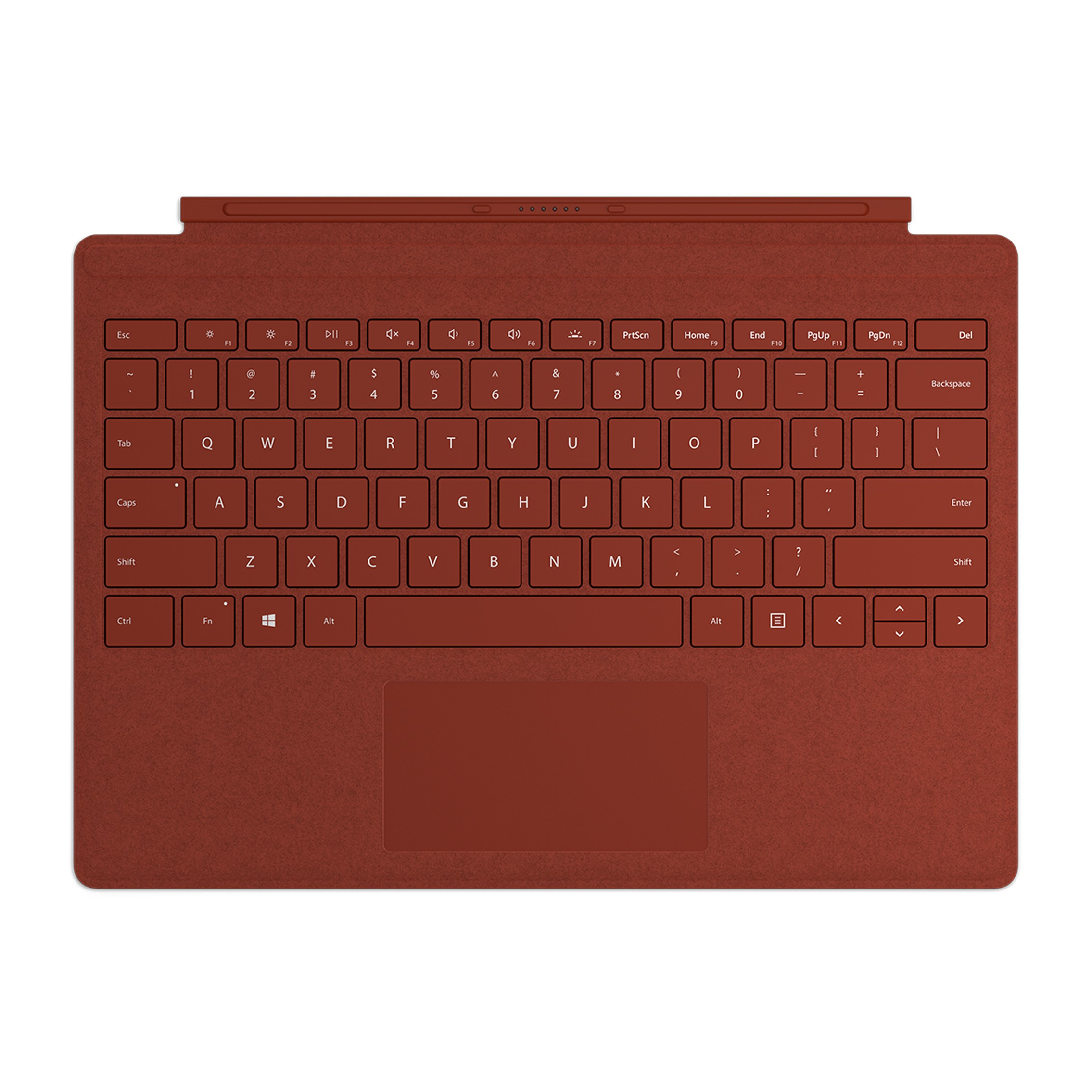 MS Surface Go Typecover Colors N COMM SC DA/FI/NO/SV Nordic Hdwr Commercial Poppy Red