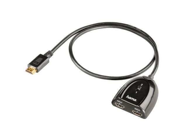  HDMI Switcher 2x1 - Video/Audio-Schalter - 2 Anschlüsse
