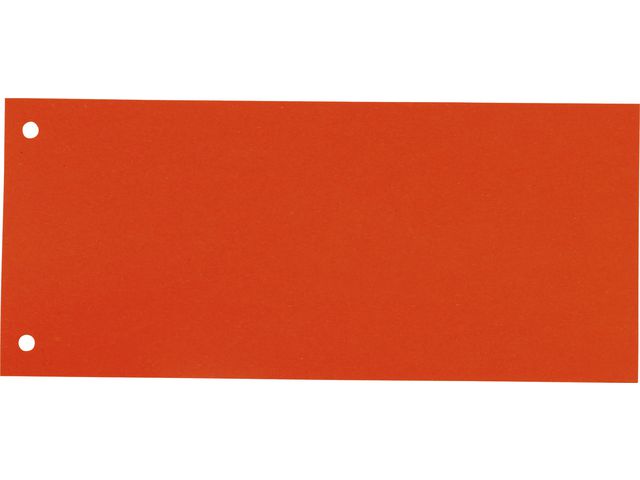 Trennstreifen, Karton rdlochung, 24 x 10,5 cm, orange (100 Stück)