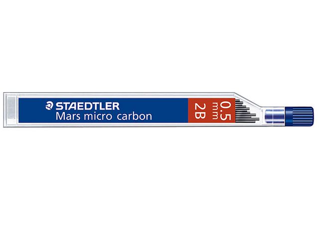 Bleistiftmine Mars® micro carbon, 250, Minen-ø: 0,5 mm, 2B