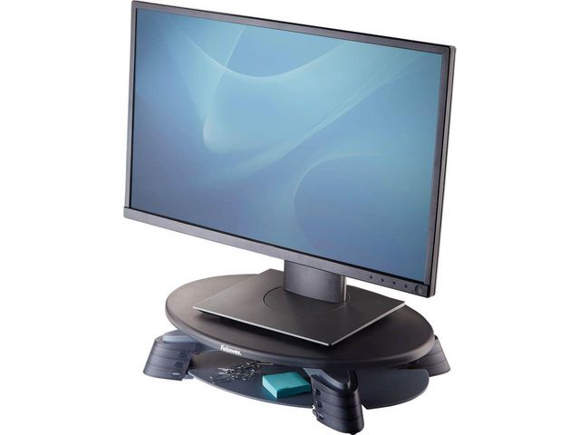 Monitorständer TFT/LCD, Platte: 42 x 28,5 cm, Tragfähigkeit: 14 kg, platin/graphit