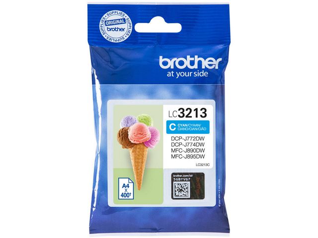 Brother LC3213C - Hohe Ergiebigkeit - Cyan - Original - Tintenpatrone