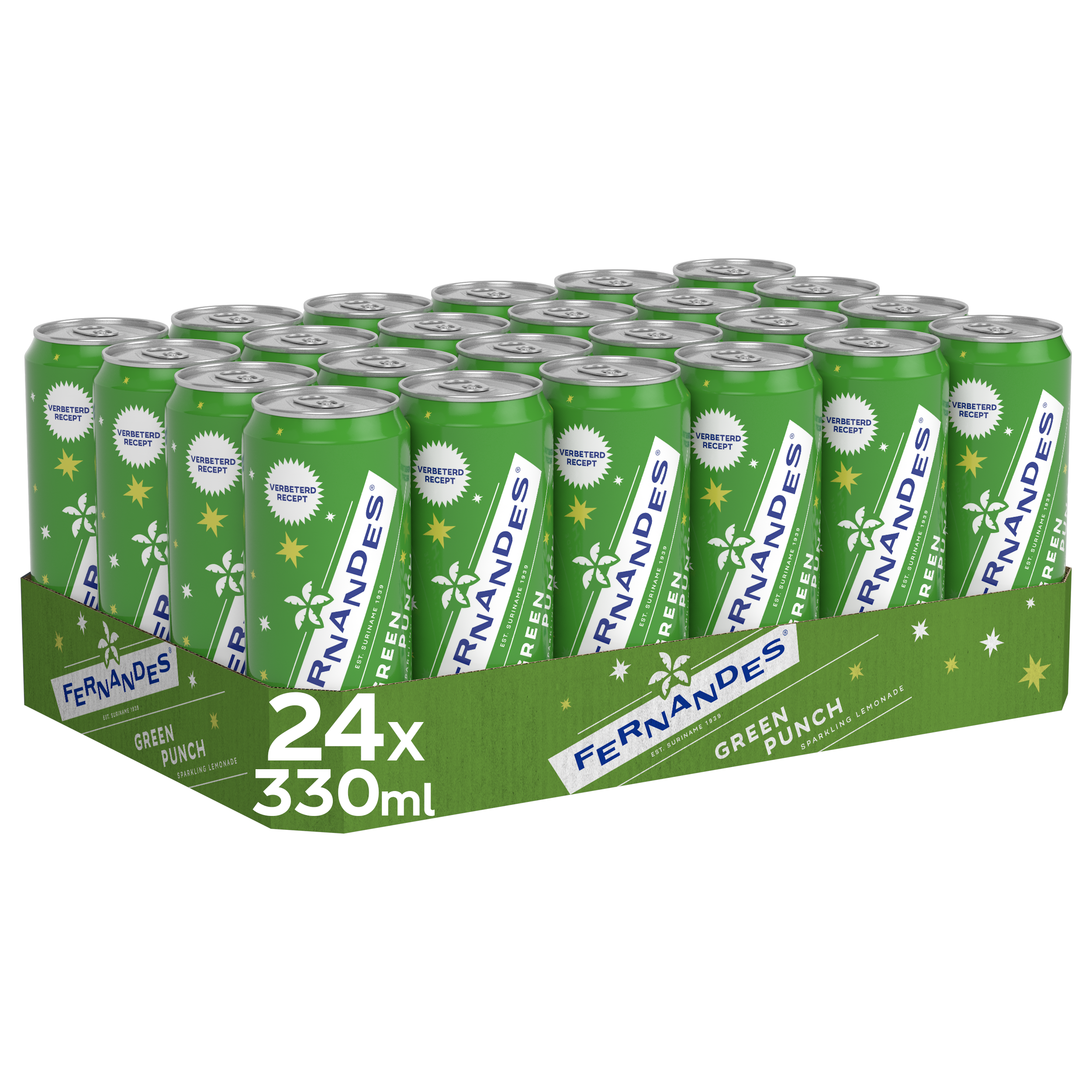 Green Punch, Erfrischungsgetränk, 0,33 Liter