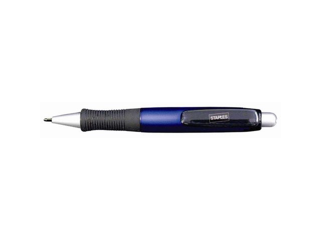 Kugelschreiber Big Blue, Druckmechanik, M, 1 mm, Schaftfarbe: blau, Schreibfarbe: blau