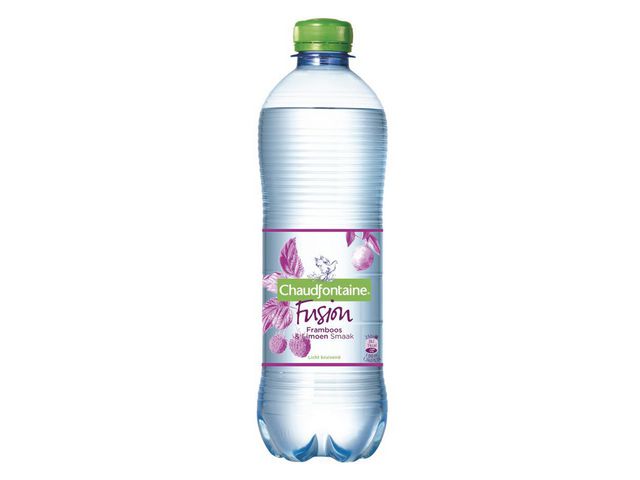 Mineralwasser Fusion Himbeere Limette, mit Kohlensäure, 0,5 Liter, PET-Flasche