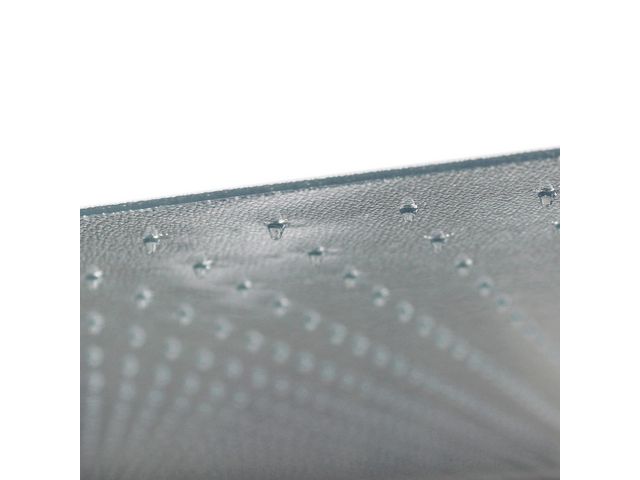 EvolutionMat Bodenschutzmatte, Rechteckig, 1.200mmx 1.500mm, Verstärktes Polymer, zu 50% aus recyceltem Material, für Teppichböden, Transparent