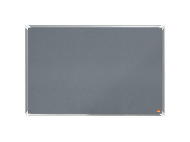 Memoboard, Filz, 900 x 600 mm, Grau